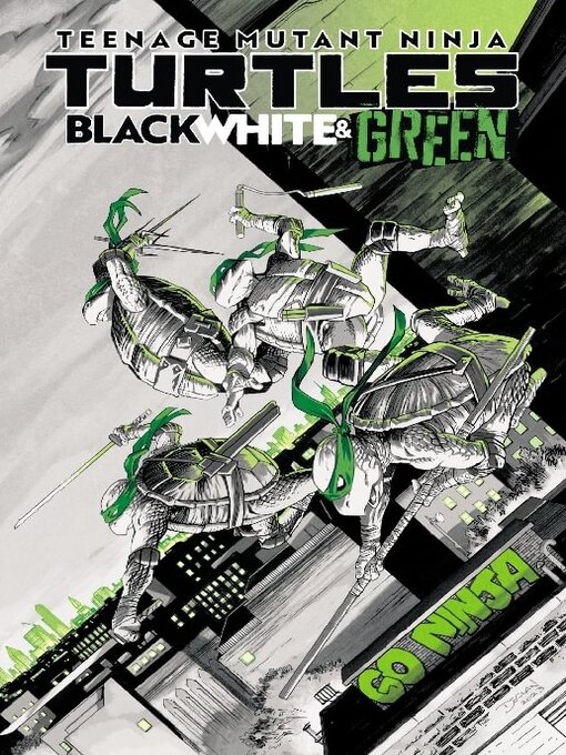 Cover image for Teenage Mutant Ninja Turtles: Black, White, and Green